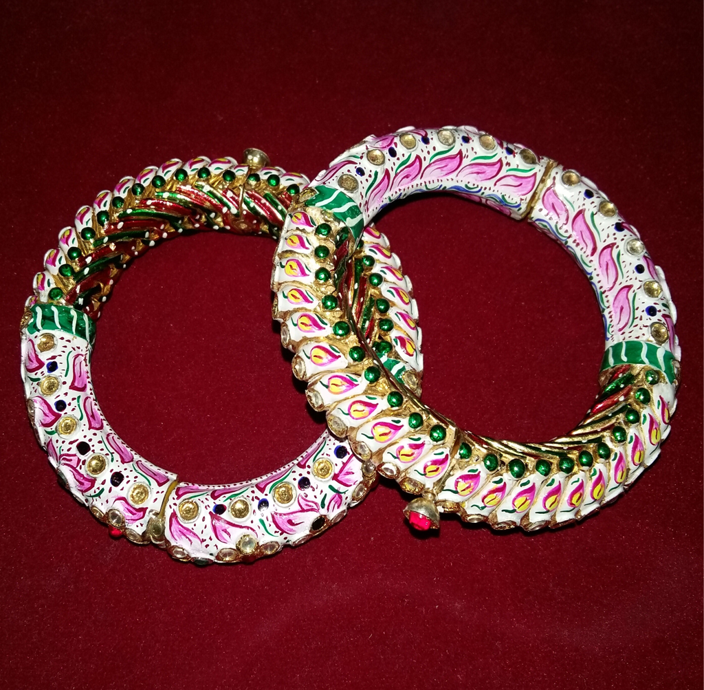 Ladies Bikaneri Meena Bangle