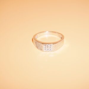 925 Silver Delicate Mens Ring 724R20