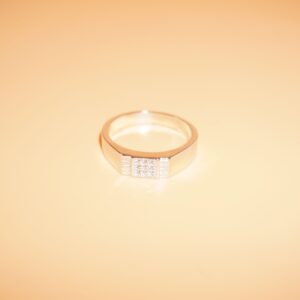 925 Silver Classy Colour Stone Ring 791R39