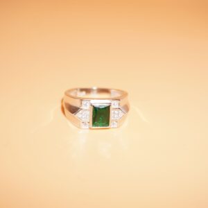 925 Silver Classic Colour Stone Ring 709R30