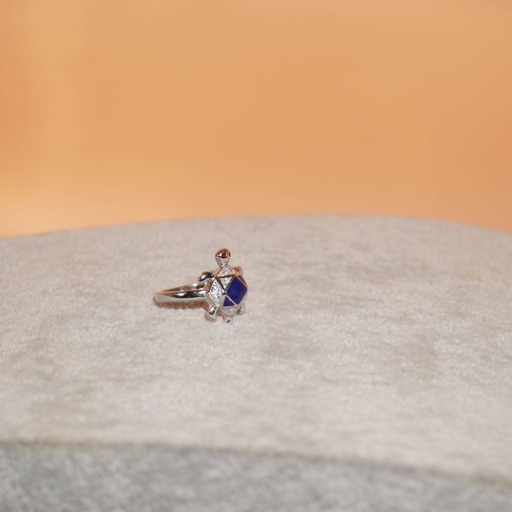 925 Silver Regal Studed Ring 1378R8