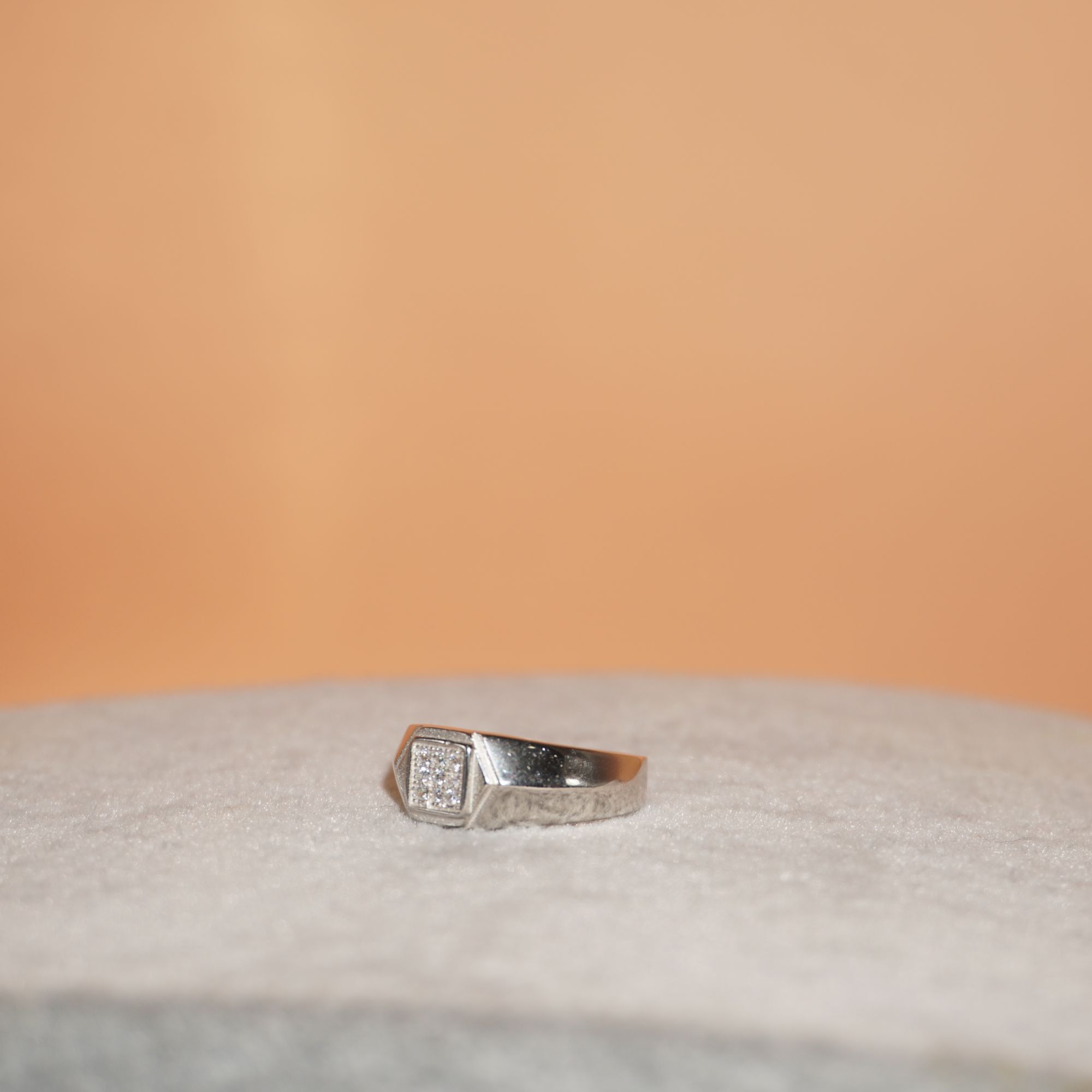 925 Silver Grand Diamond Ring 709R34
