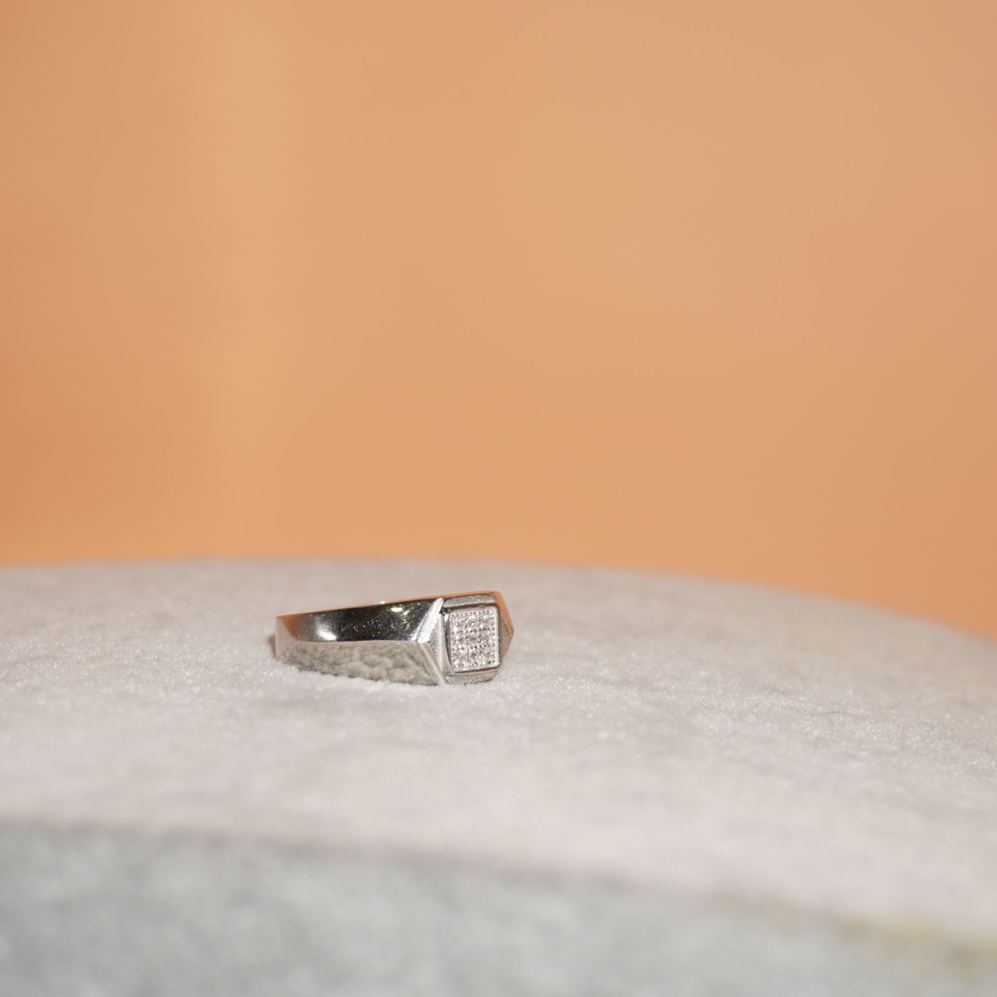 925 Silver Grand Diamond Ring 709R34