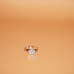 925 Silver Grand Diamond Ring 709R34