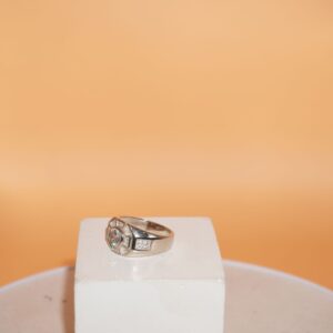 925 Silver Gorgeous Diamond Ring 712R23