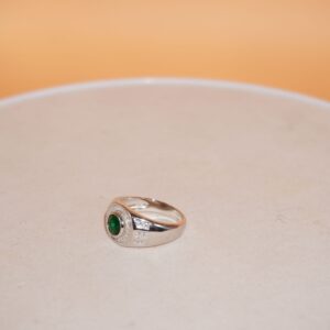 925 Silver Dazzling Colour Stone Ring 713R40