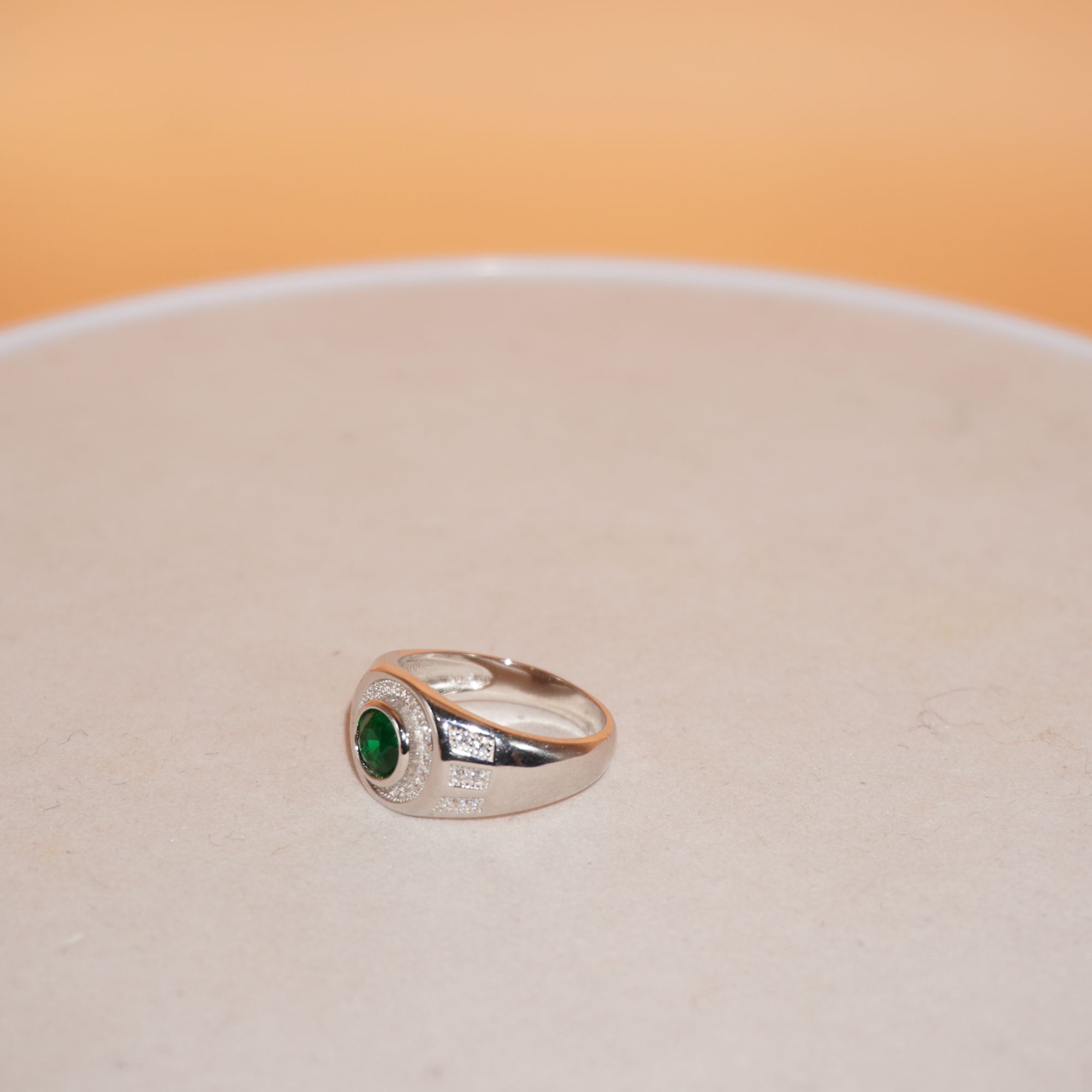925 Silver Dazzling Colour Stone Ring 713R40