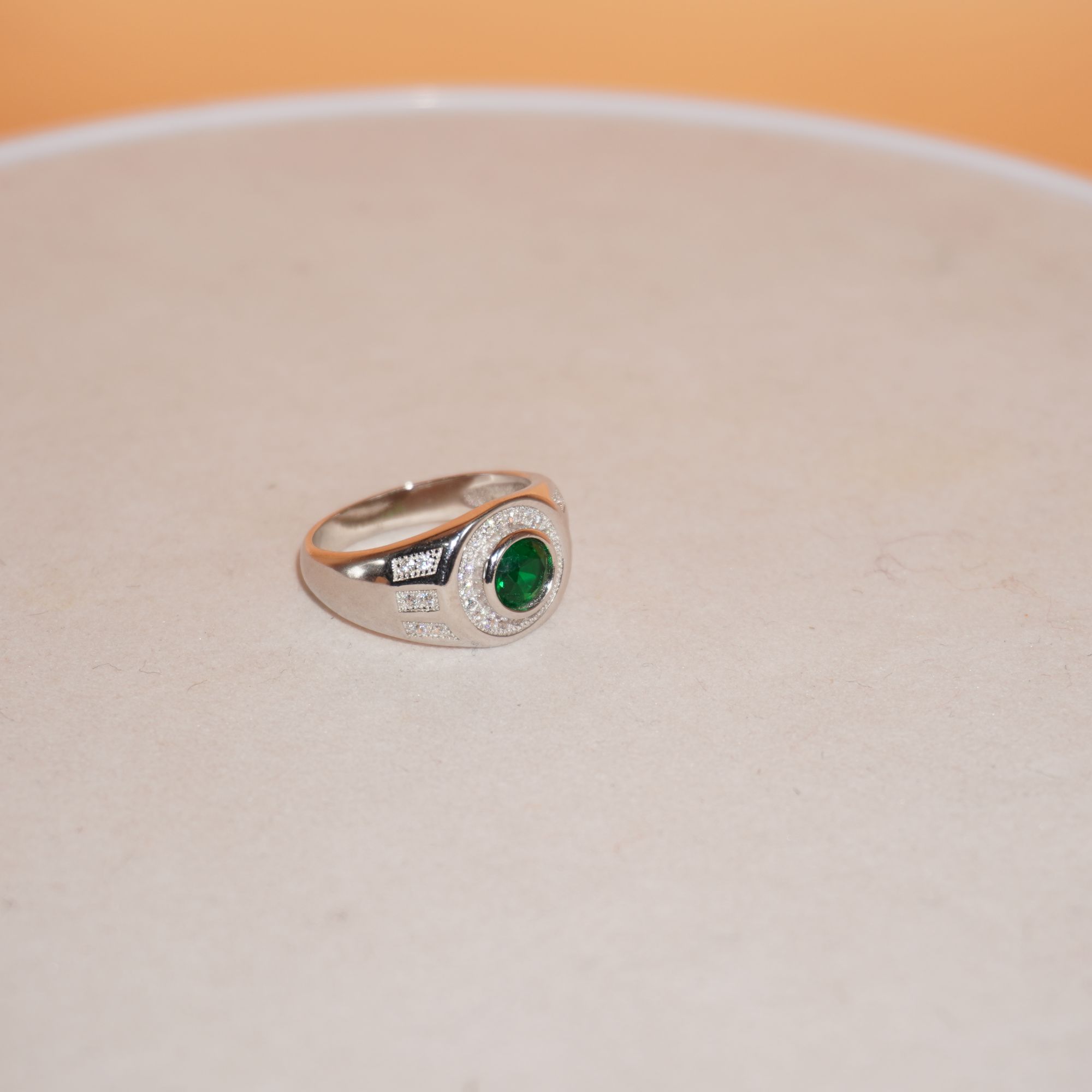 925 Silver Dazzling Colour Stone Ring 713R40