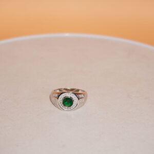 925 Silver Dazzling Colour Stone Ring 713R40