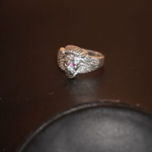 925 Silver Fancy Gents Ring 724R16
