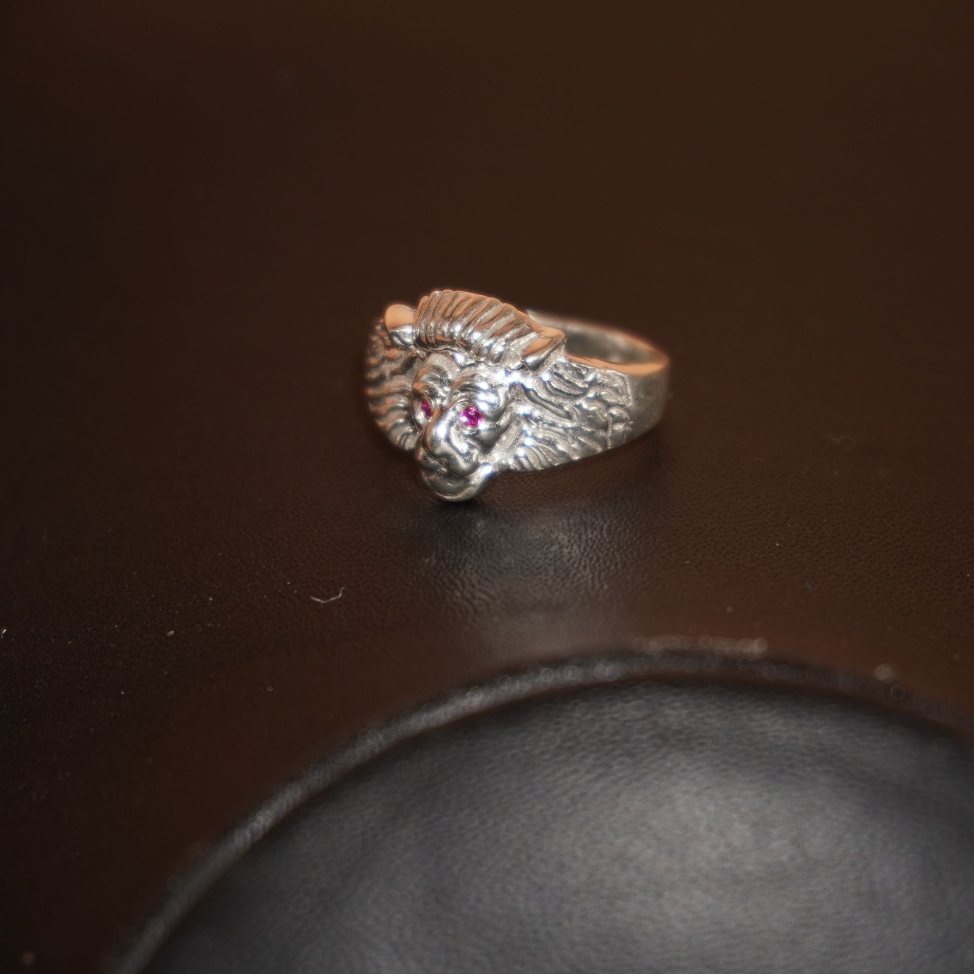 925 Silver Fancy Gents Ring 724R16
