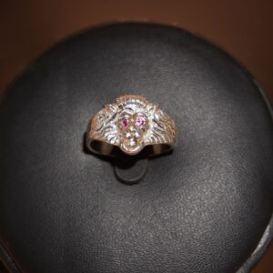 925 Silver Fancy Gents Ring 724R16