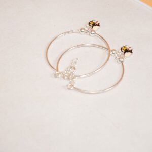 925 Silver Kada For Baby