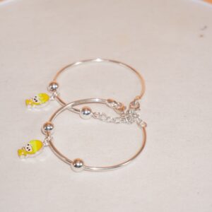 925 Silver Stylish Bangle For Kids