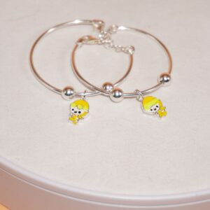 925 Silver Stylish Bangle For Kids