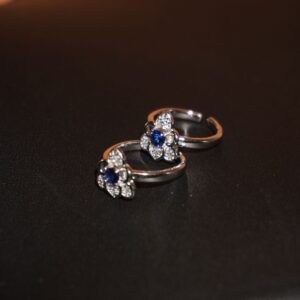 925 Silver Fancy Ladies Toe Rings 124R331