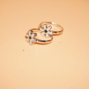 925 Silver Delicate Toe Rings 124R334