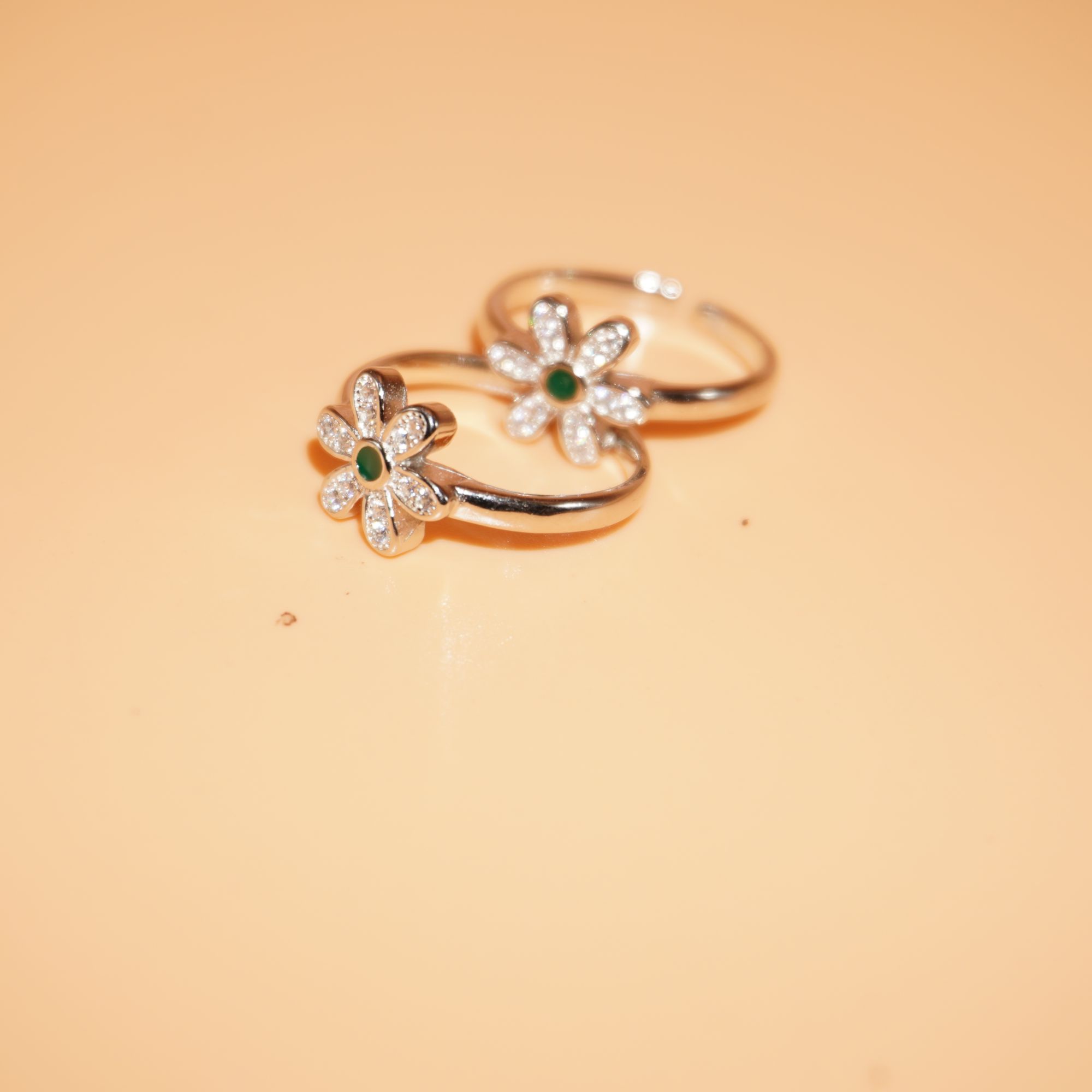 925 Silver Delicate Toe Rings 124R334