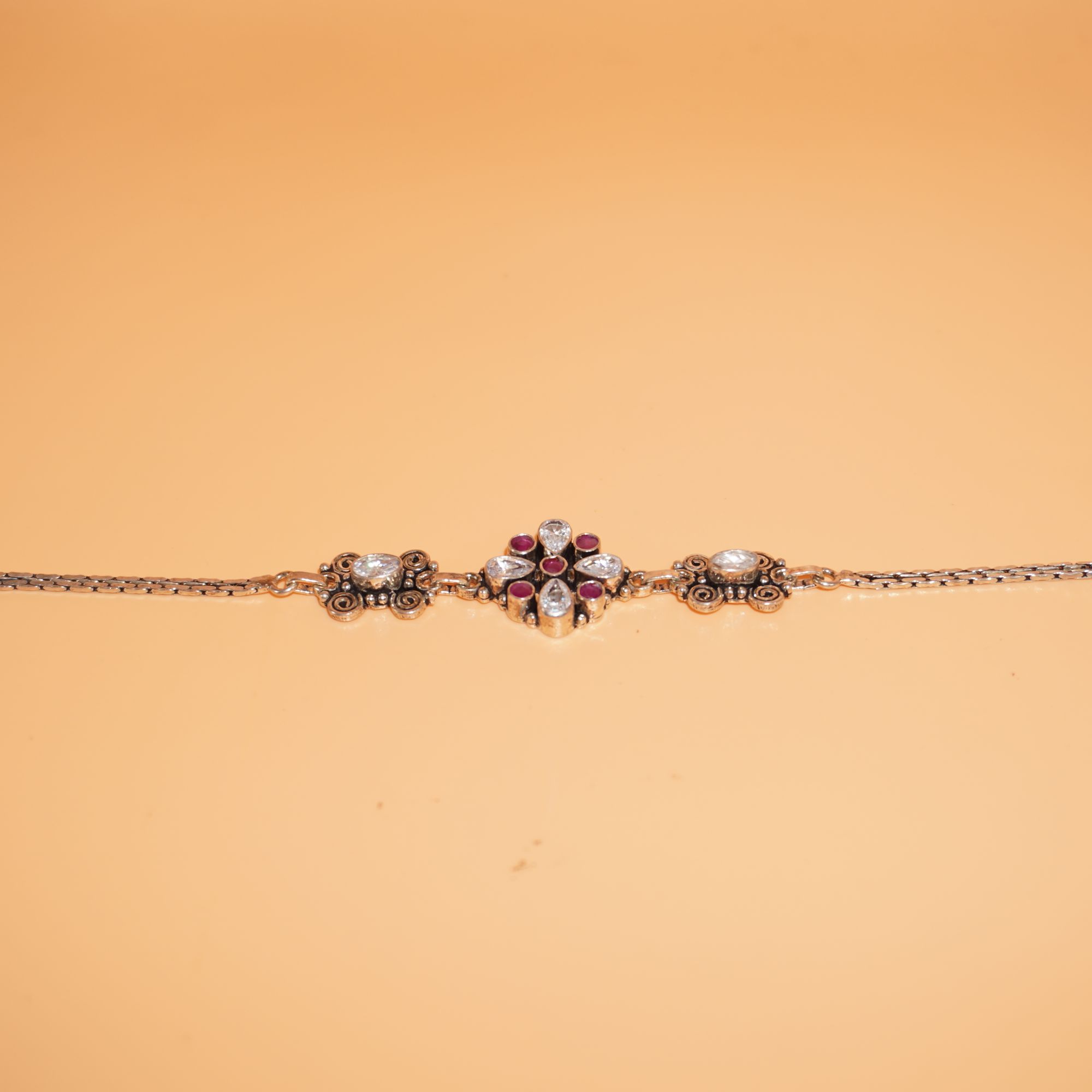 925 Silver Unique Ladies Bracelet 1216R7 - Image 2