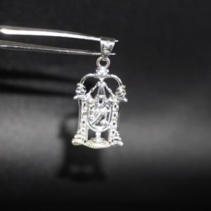 925 Silver Casting Balaji Pendant