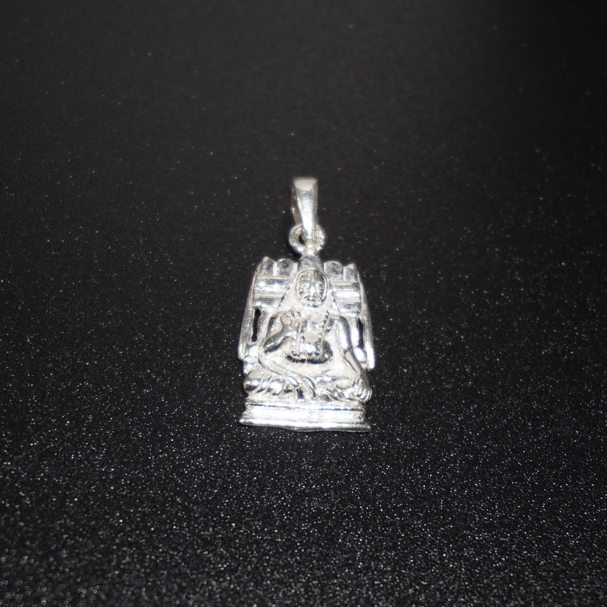925 Silver Raghvendra Swamy Pendant