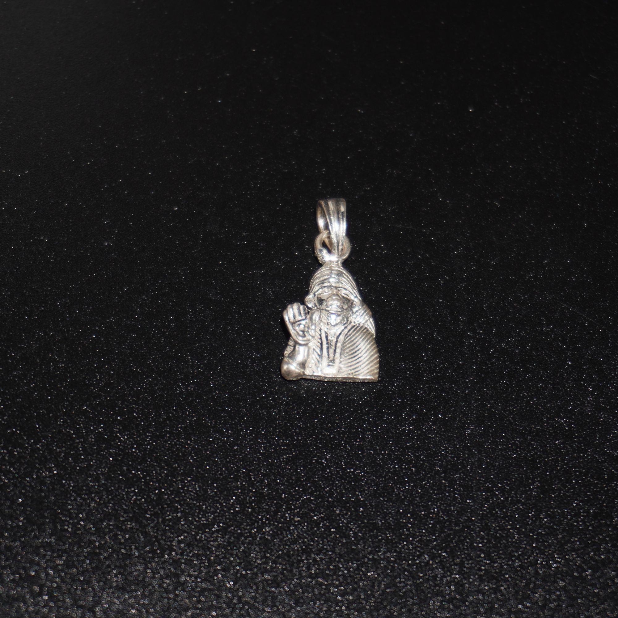 925 Silver Casting Sai Baba Pendant