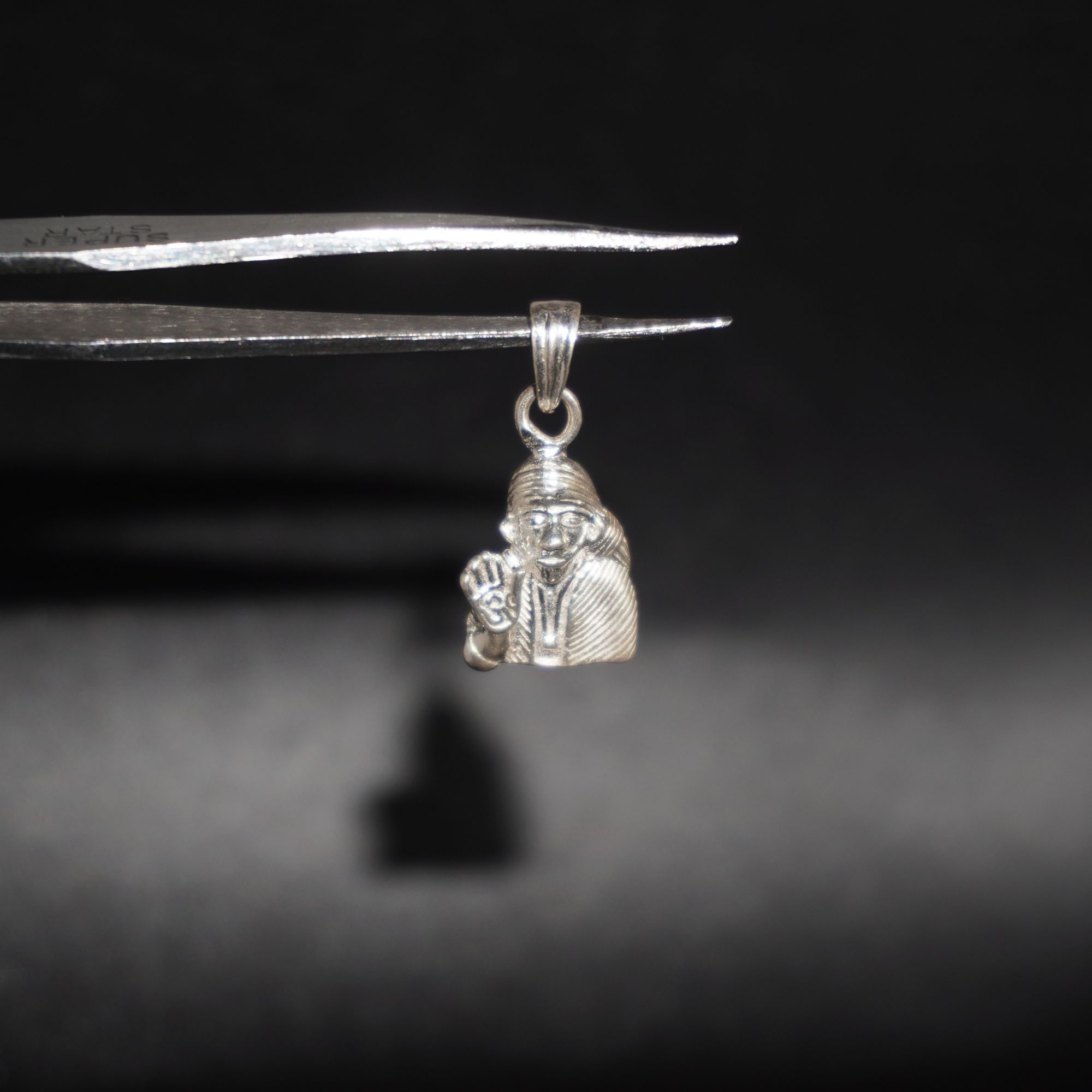 925 Silver Casting Sai Baba Pendant