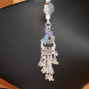 Silver Fancy Ghughri Keybunch