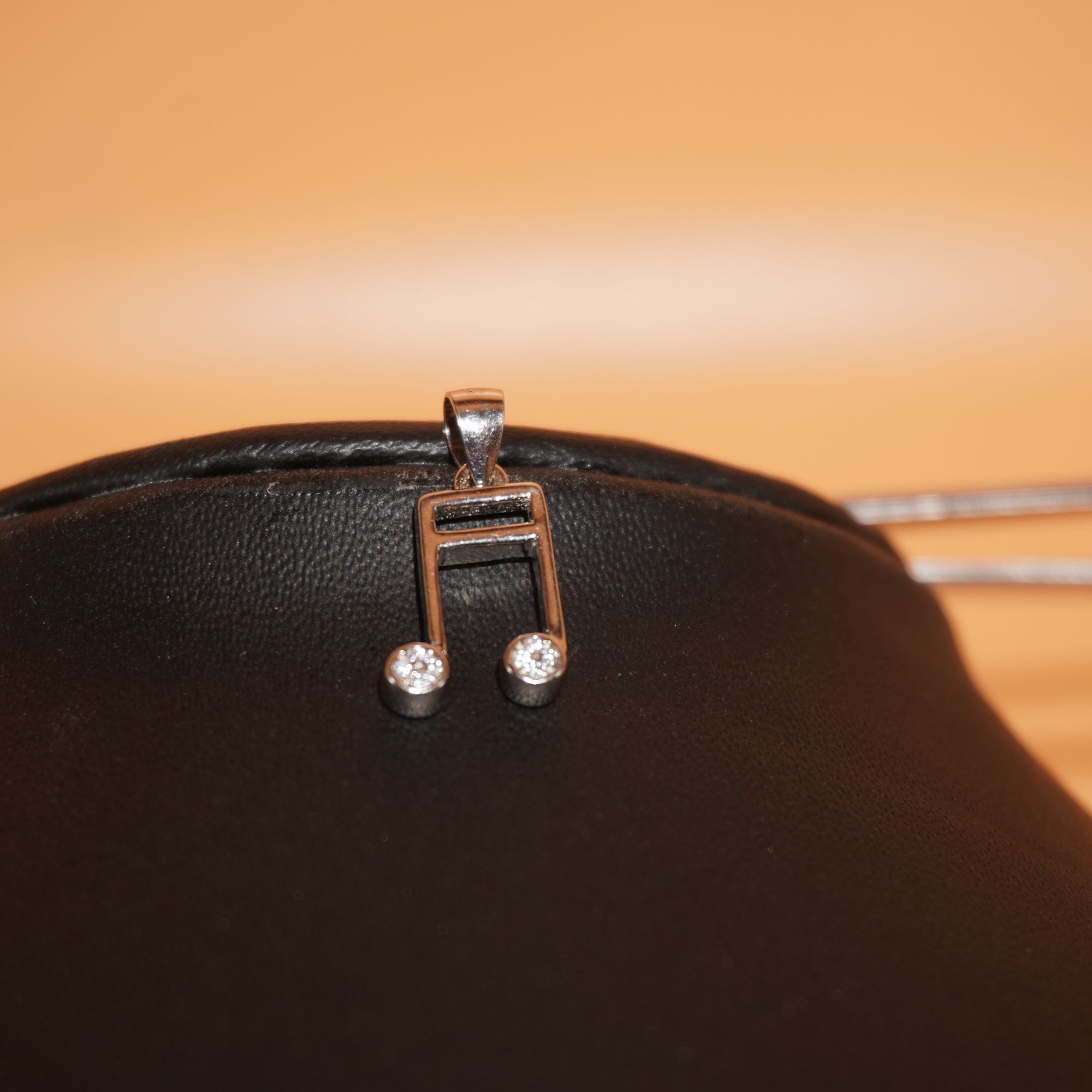 925 Silver Music Symbol Pendant