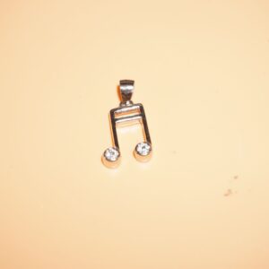 925 Silver Music Symbol Pendant