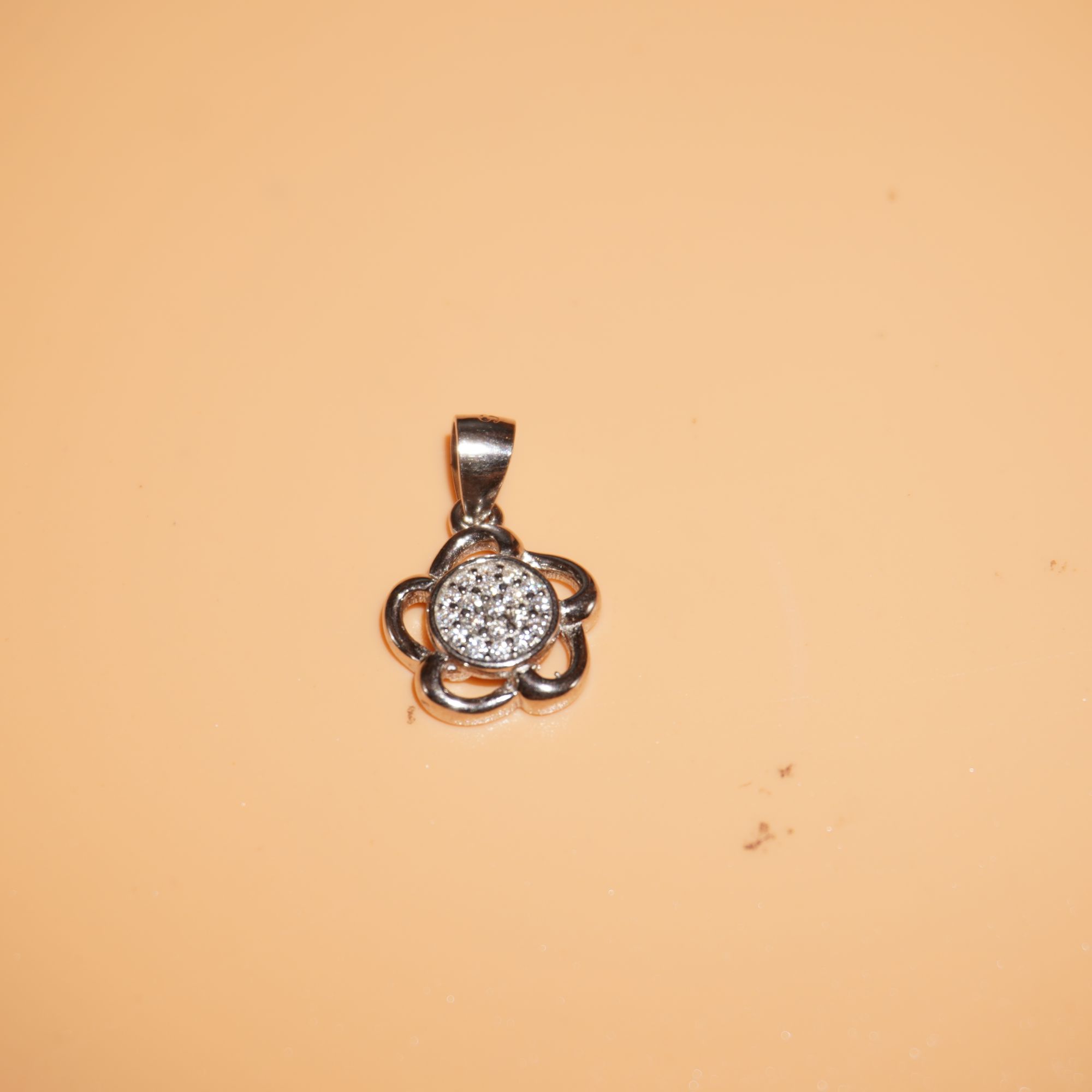 925 Silver Diamond Pendant