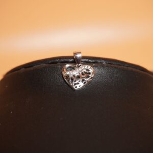 925 Silver Heart Shape Casting Pendant