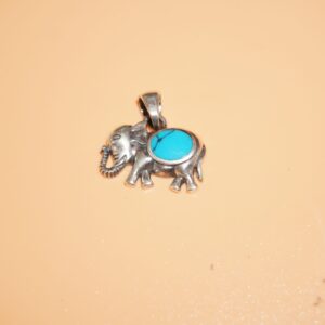 925 Silver Elephant Shape Casting Pendant