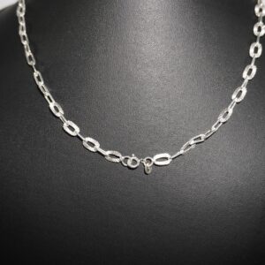 925 Silver Fancy Hollow Chain