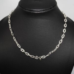 925 Silver Fancy Hollow Chain