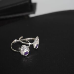 925 Silver Beautiful Studed Pilli 149R476