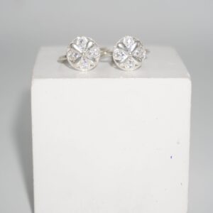 925 Silver Fancy Color Stone Pilli 149R424
