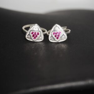 925 Silver Fancy Toe Ring 149R472
