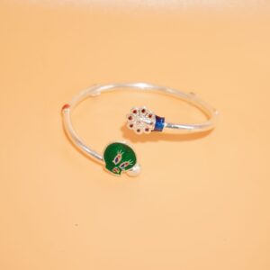 925 Silver Designer Bangle For Baby