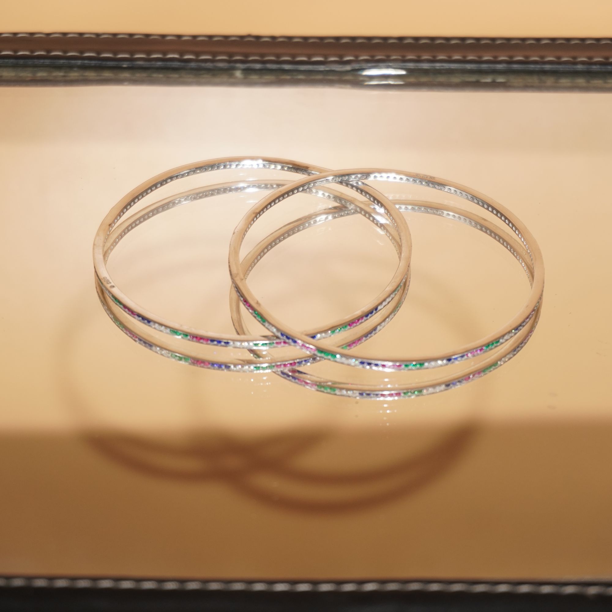 925 Silver Unique Ladies Kada 706R1
