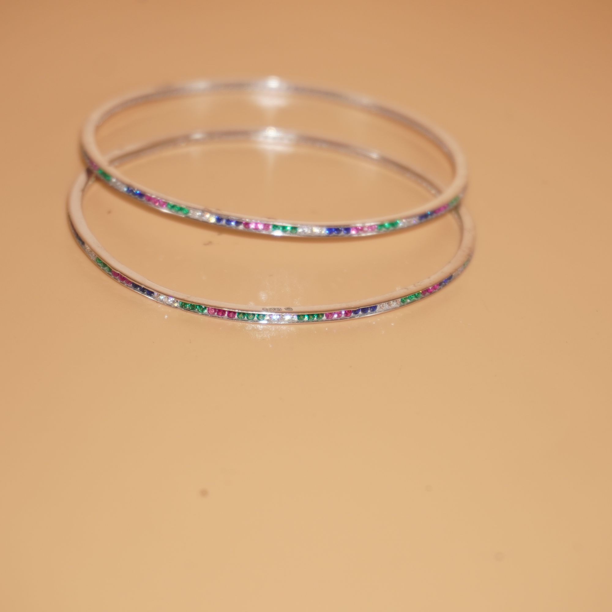 925 Silver Unique Ladies Kada 706R1