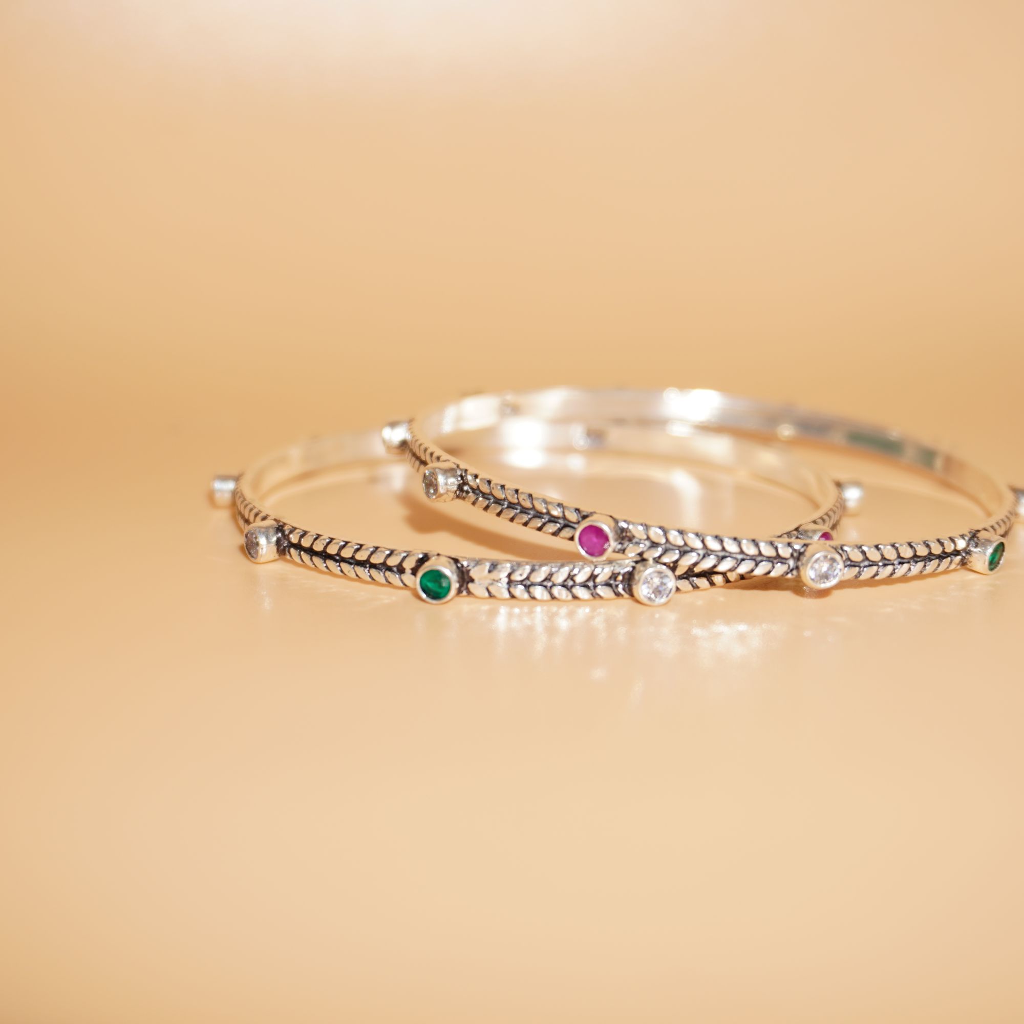 925 Silver Lightweight Ladies Kada 884R1