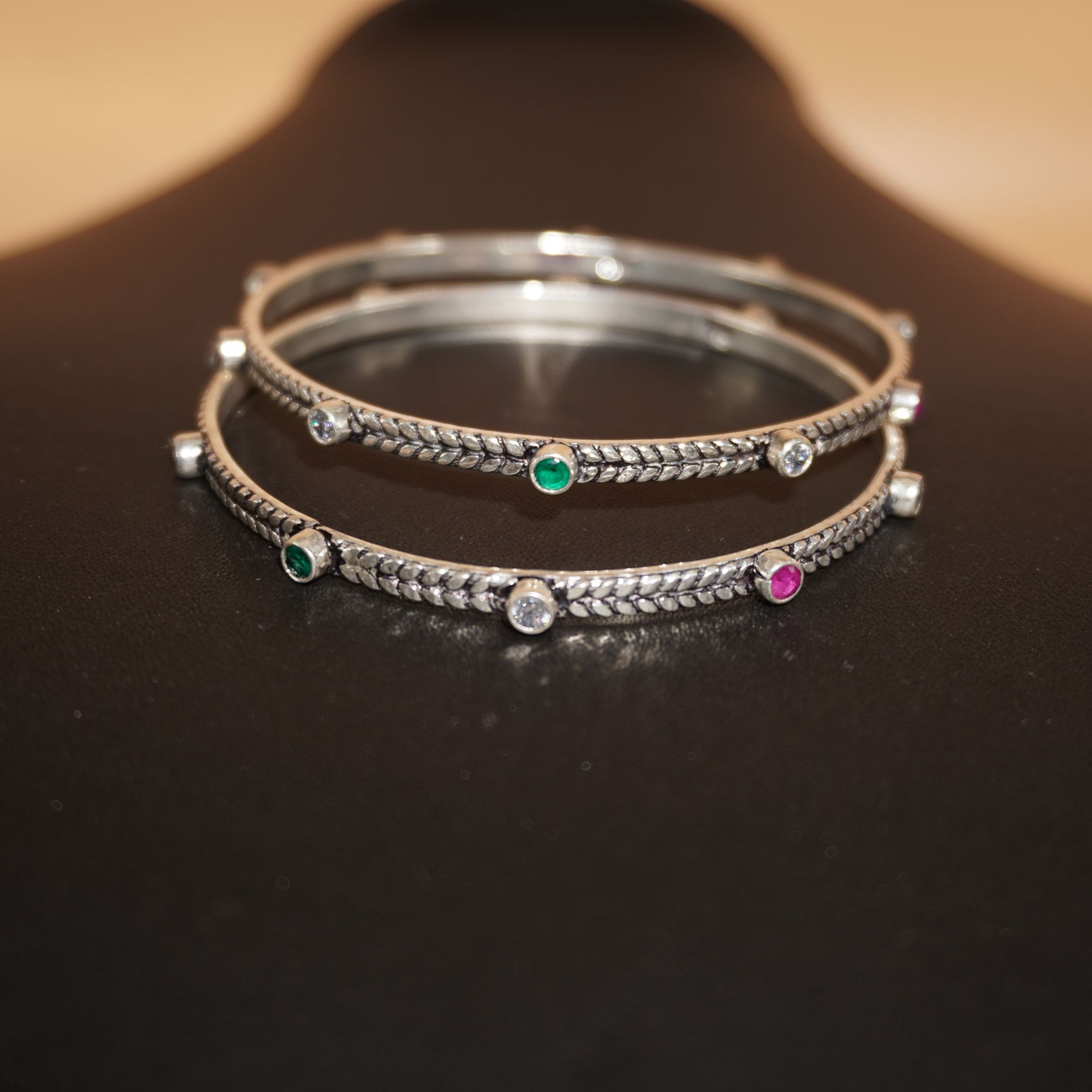 925 Silver Lightweight Ladies Kada 884R1