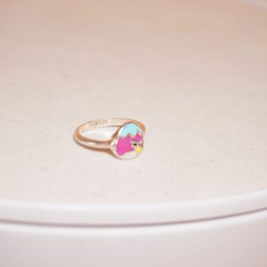925 Silver Dazzling Cartoon Ring