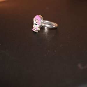 925 Silver Unique Doll Ring
