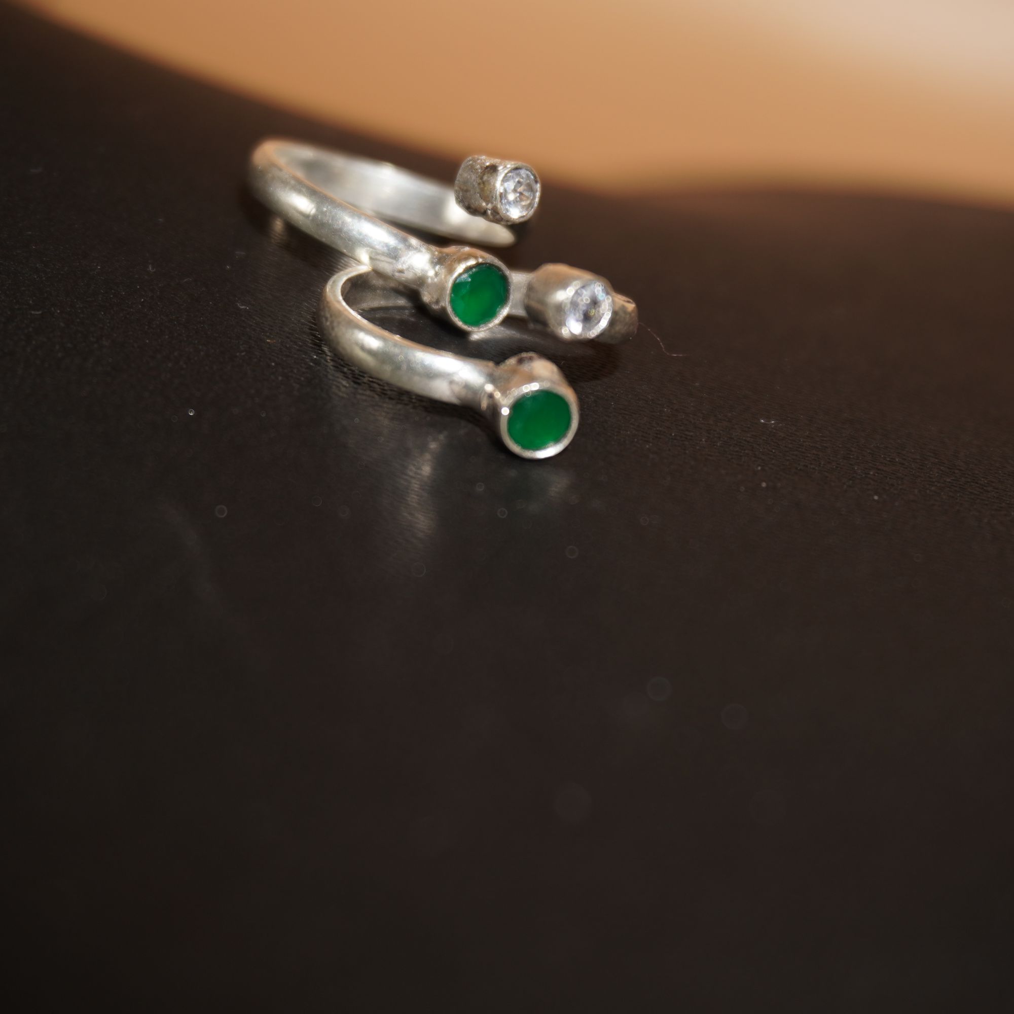 925 Silver Fancy Stone Bichiya 124R159