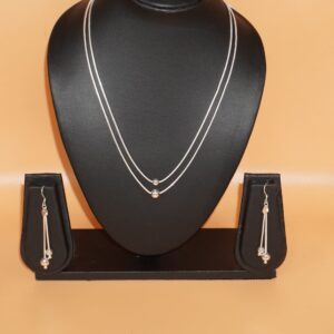 925 Silver Delicate Necklace Set