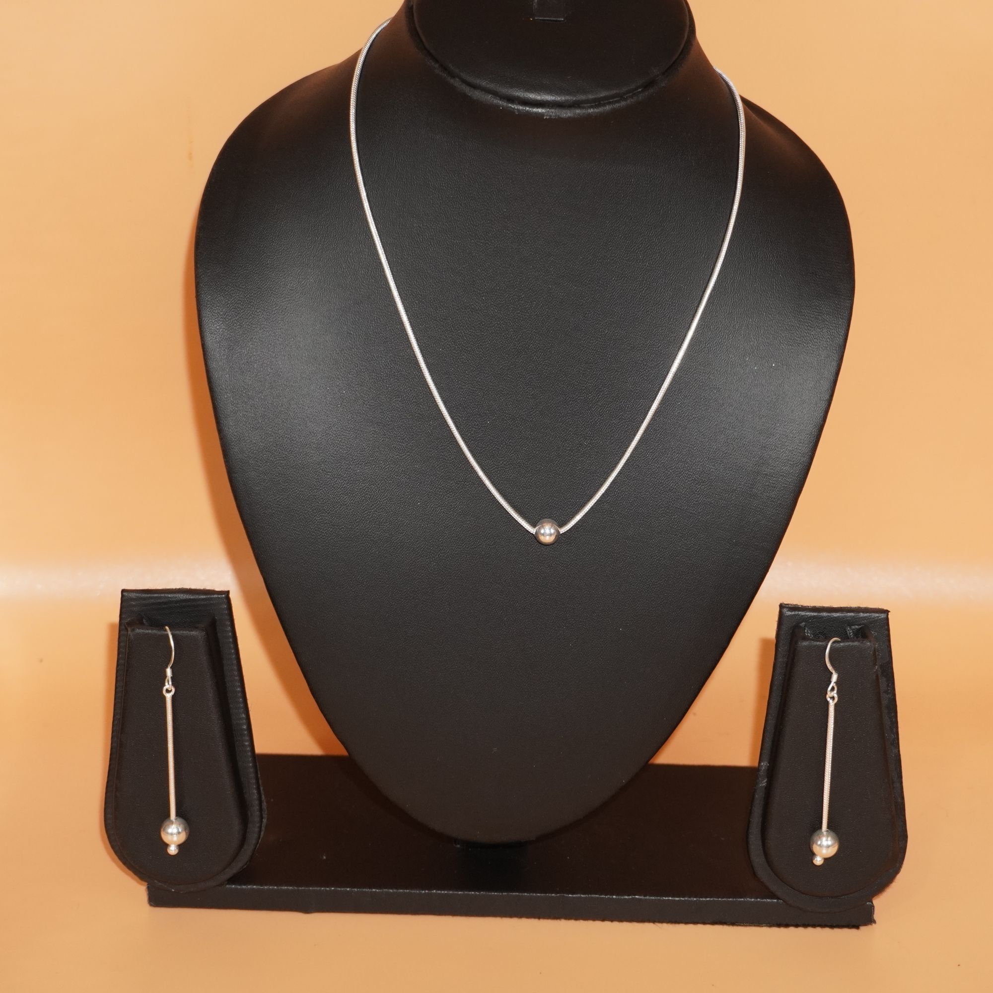 925 Silver Fancy Necklace Set