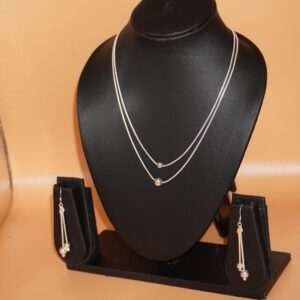 925 Silver Daily Wear Necklace Set