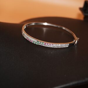 925 Silver Elegant Diamond Bracelet